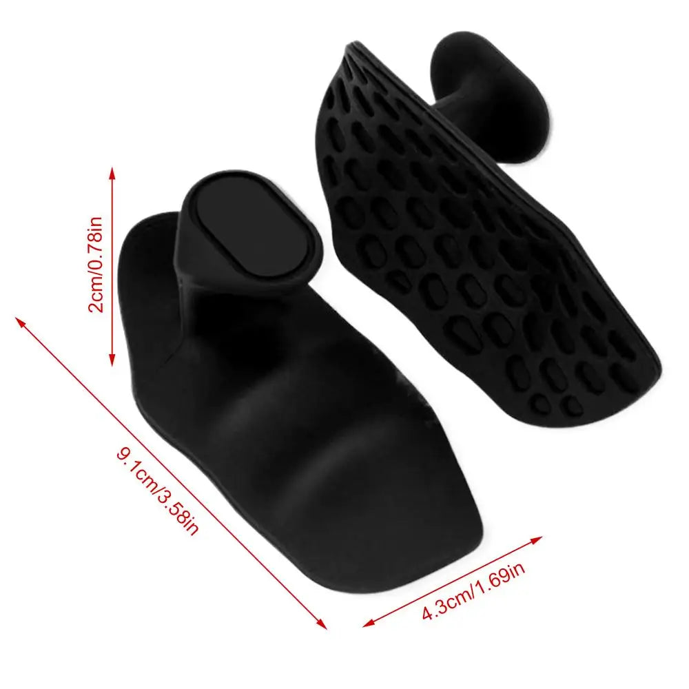 Anti-Slip Grips for Weight Lifting Pull-Ups Gym Training Unisex Ergonomic Rubber Hand Protector Strengthener Handle Gloves